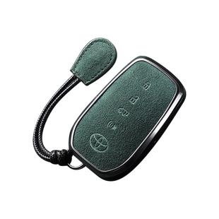 适用丰田进口普拉多/兰德酷路泽LC300红杉钥匙套陆巡坦途包金属扣