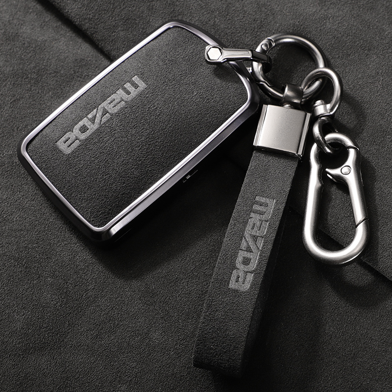 适用马自达3昂克赛拉钥匙套CX30 CX5扣阿特兹马6CX4 CX8汽车包壳