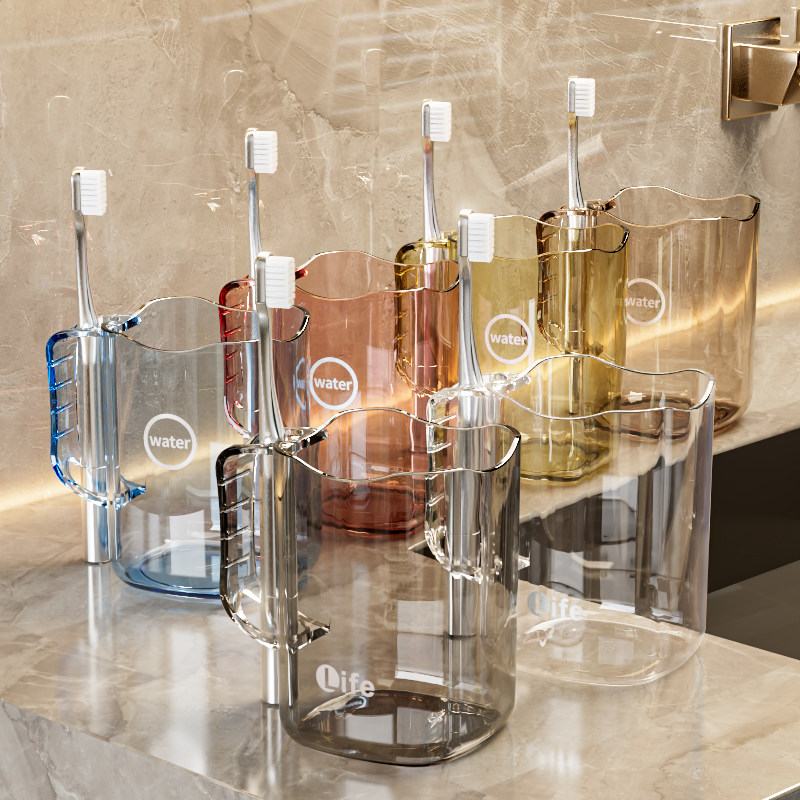 漱口杯轻奢高颜值透明刷牙杯子家用牙缸杯高档牙刷杯刷牙洗漱杯,家庭/个人清洁工具,洗漱杯,淘宝优惠券,粉丝福利购,淘宝优惠卷
