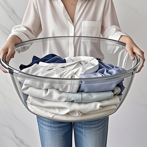 45cm加厚一体式家用大盆食品材质