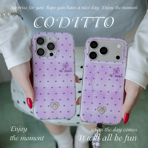 coditto蓝格磁吸适用苹果手机壳