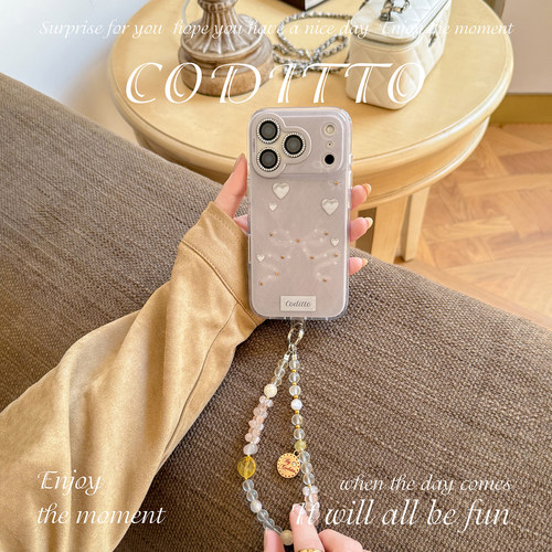 coditto浅棕奶咖适用苹果手机壳