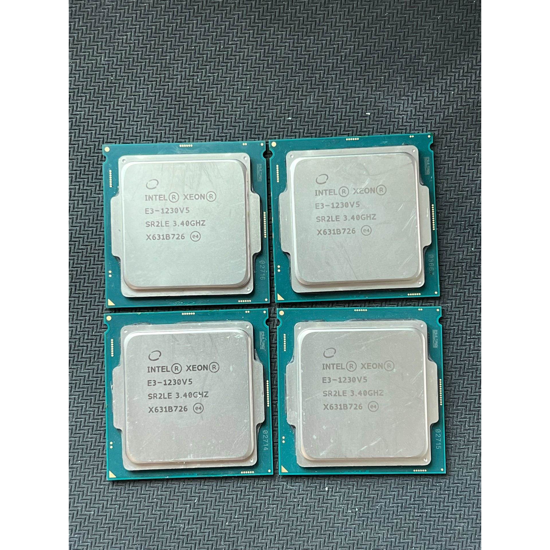至强E3-1230V5 坏件CPU买十送一，成色全新可通电风