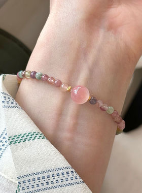 2025新品天然新款手链串珠弹力绳