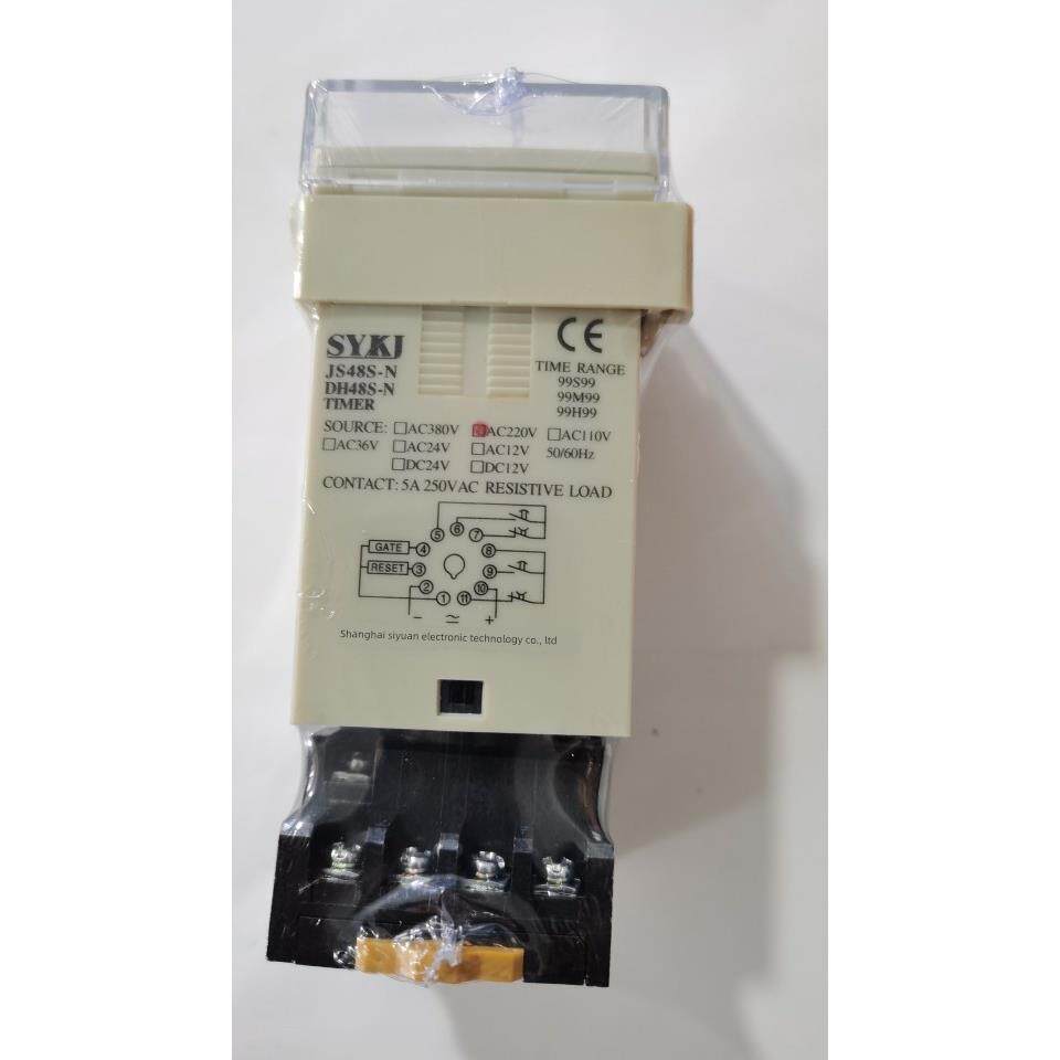 SYKJ斯源JS48S-S 循环-D型时间继电器JS48S-NH瞬时-N11脚JSS48-R