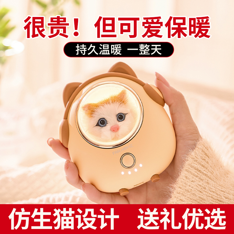 太空舱暖手宝充电宝二合一随身