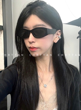 CHRTTAN 轻奢氛围感拉满！26ss 欧美粗边大方框防晒遮阳墨镜 男女