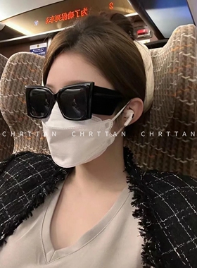 CHRTTAN 自带大牌气场！26ss 个性蝴蝶形大框防晒遮阳墨镜 男女