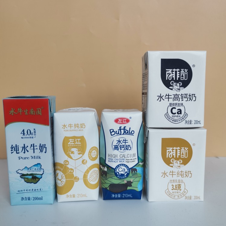 网红水牛奶组合南国百菲酪左江高钙学生奶盲盒