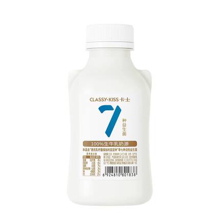 卡士酸奶007小奶罐风味发酵乳7种益生菌0添加营养早餐奶440g/428g