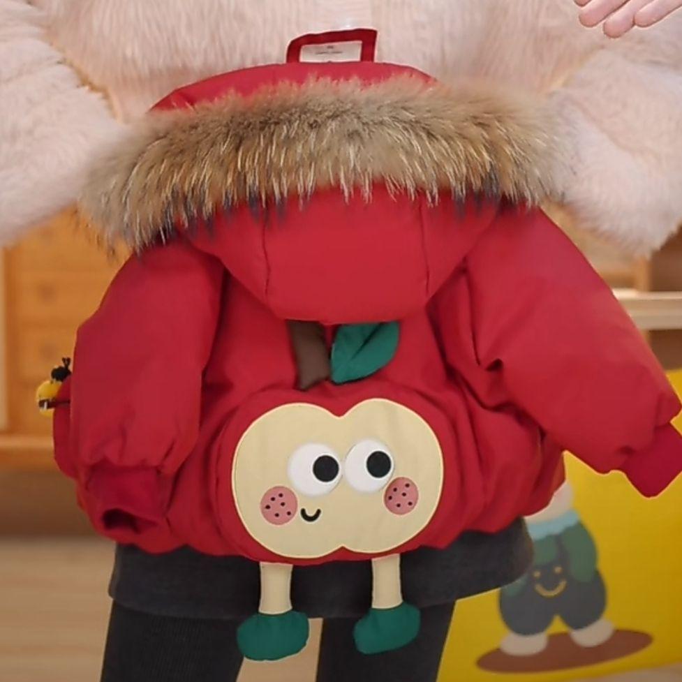 棉袄加厚冬季婴儿羽绒棉服