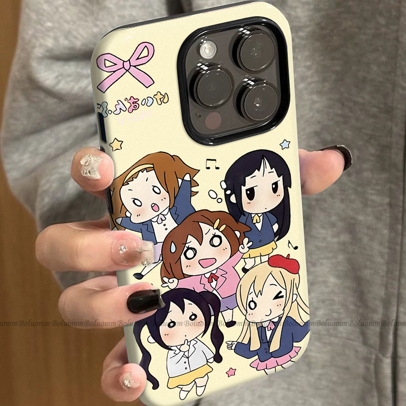 菲林适用于苹果17promax手机壳轻音少女iphone12/13套硅胶14max全包防摔xs卡通日韩15plus网红新款女air潮牌6