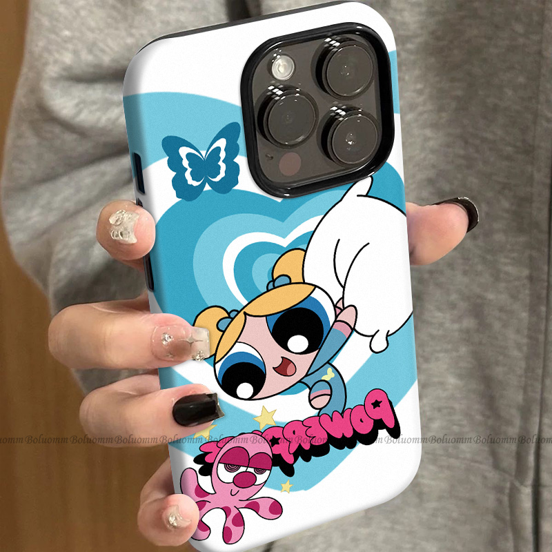 菲林适用于苹果17promax手机壳飞天女警iphone12/13套硅胶14max全包防摔xs卡通日韩15plus网红新款女air潮牌6