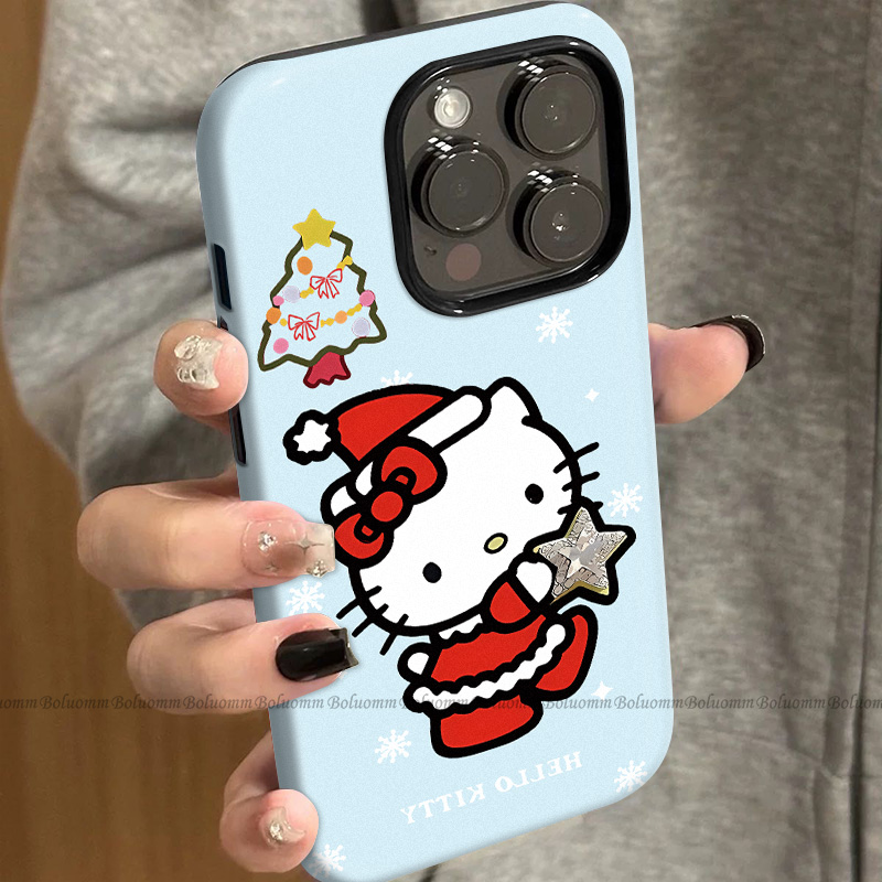 菲林适用于苹果17promax手机壳凯蒂帽子iphone12/13套硅胶14max全包防摔xs卡通日韩15plus网红新款女air潮牌6