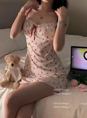 Pakaian Tidur Gaya Perancis Tingkat Atas Wanita Dengan Pad D