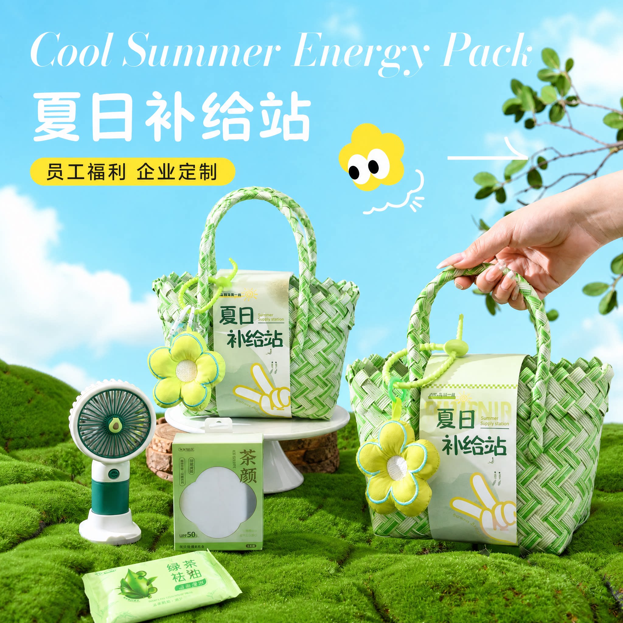 夏日清凉防暑降温伴手礼图片