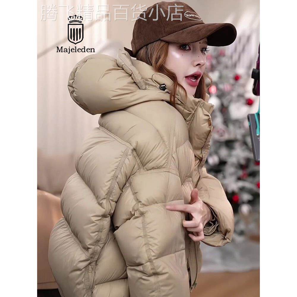 正品欧货2025年冬季新款女装休闲百搭棉服外套高级感小众穿搭上衣