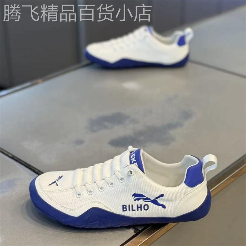 潮牌男鞋2026夏季新款透气休闲帆布鞋男士百搭软底板鞋一脚蹬潮鞋