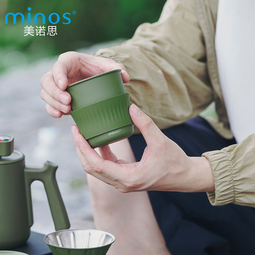 美诺思minos户外不锈钢咖啡杯