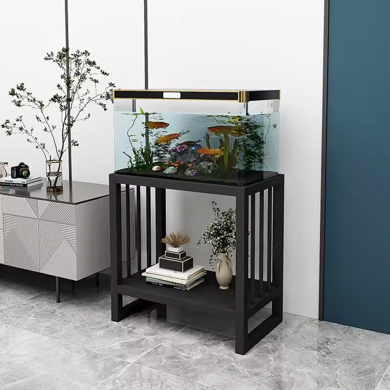 适用小米鱼缸架子承重底座当贝鱼缸桌专用底柜一体客厅花架置物架