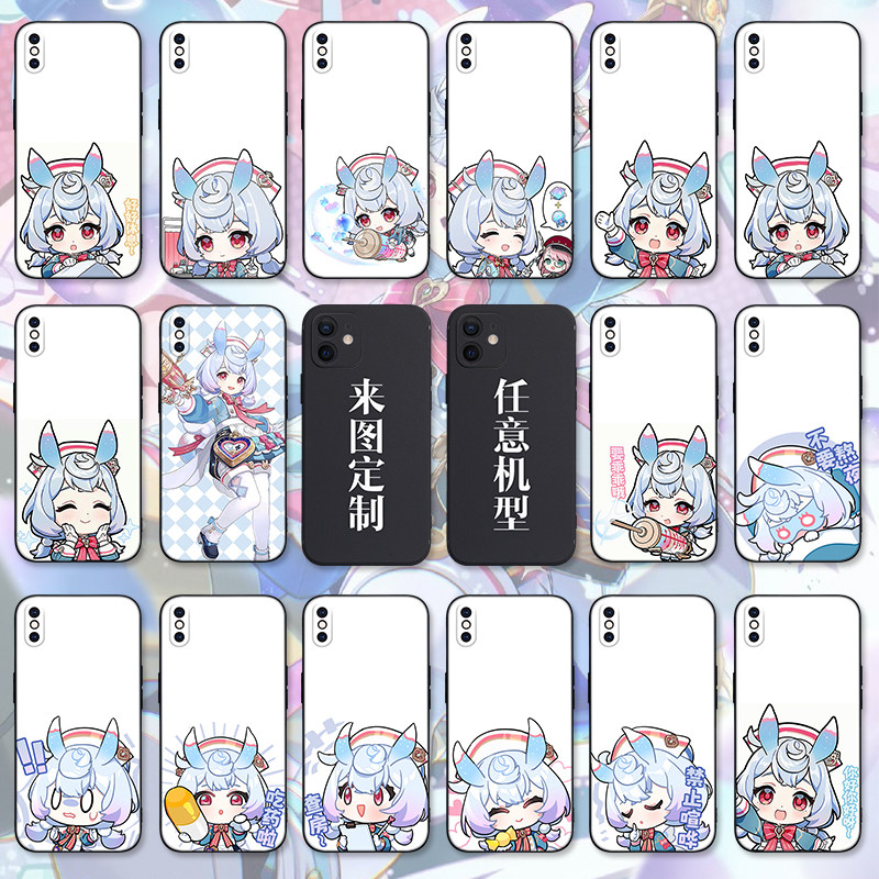 原神希格雯手机壳苹果14适用iPhone78plus护士长13promax小米12元神vivoiQOO11X80华为M50可爱OPPO真我Reno12