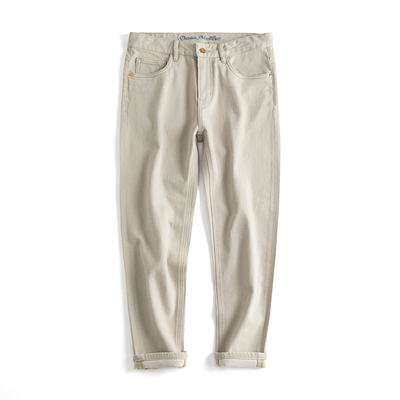 夏季不掉色牛仔裤男士九分弹性薄