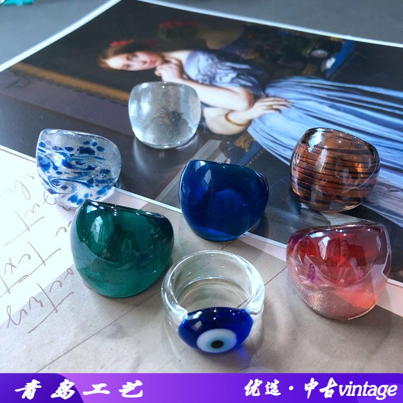 复古青岛vintage复戒指/指环