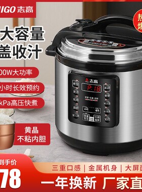志高商用电压力锅8L-65L升饭店酒