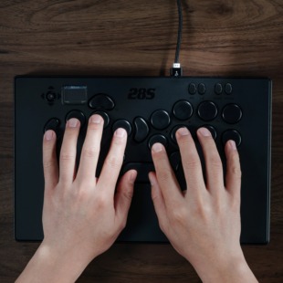 磁轴按键 12加5大尺寸全布局 Hitbox 28S