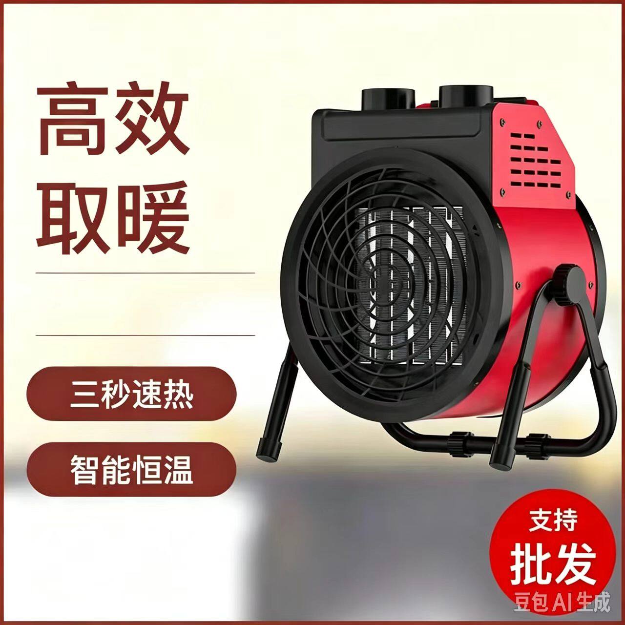 工业暖风机取暖器家用小钢炮热风机速热暖器大功率KDY30-AD