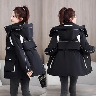 加厚冬装2025新款羽绒棉衣女中长款百搭显瘦韩版棉服冬天外套袄子