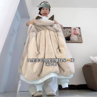 胖mm大码女装宽松显瘦高级感棉服外套女冬季加绒加厚保暖显瘦棉衣