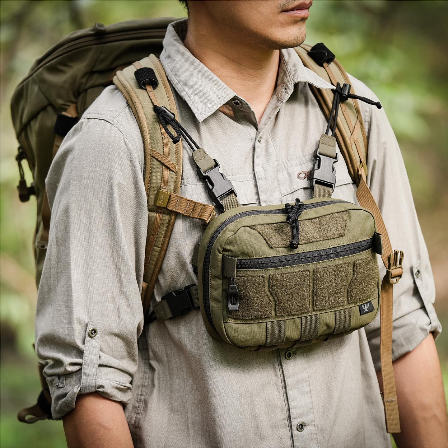 【TAG】 PSIGEAR  RF-1多功能胸包 V2 PS06050A