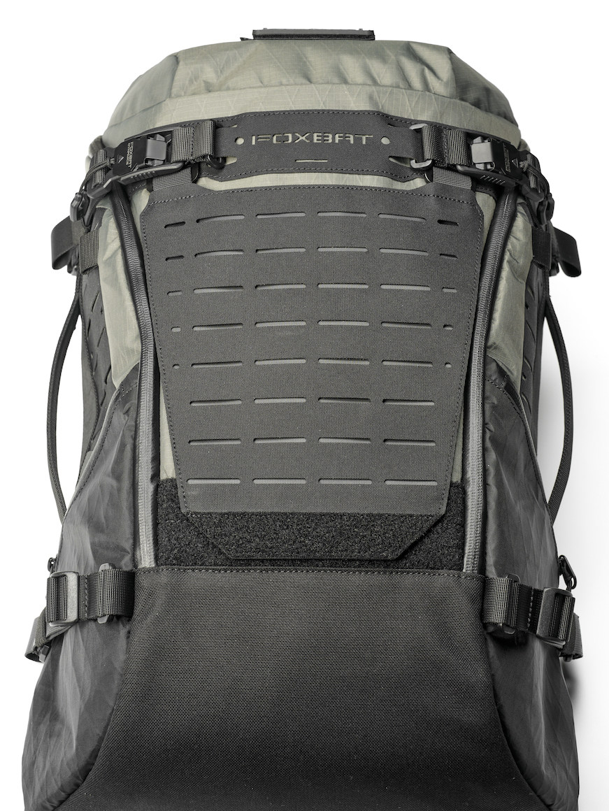 foxbat狐蝠工业 地狱犬2代 专用molle挂板 机能双肩包扩展板