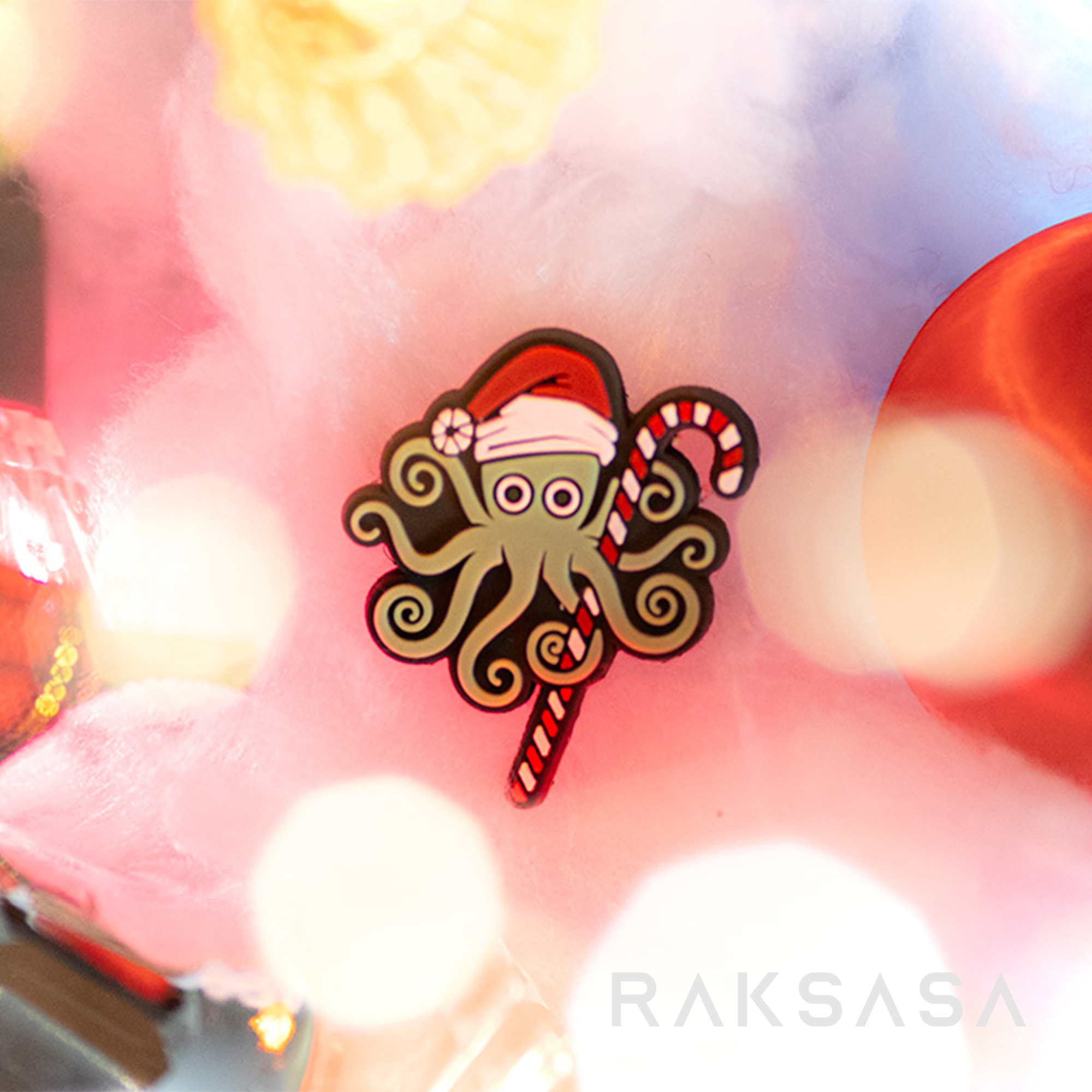 美国PDW SPD Kraken Xmas Cat Eye PDW士气章臂章 迷你 PVC魔术贴