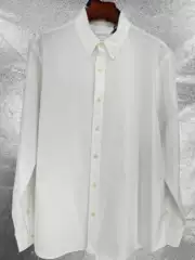[Classic] Oxford White Long-Sleeved Shirt