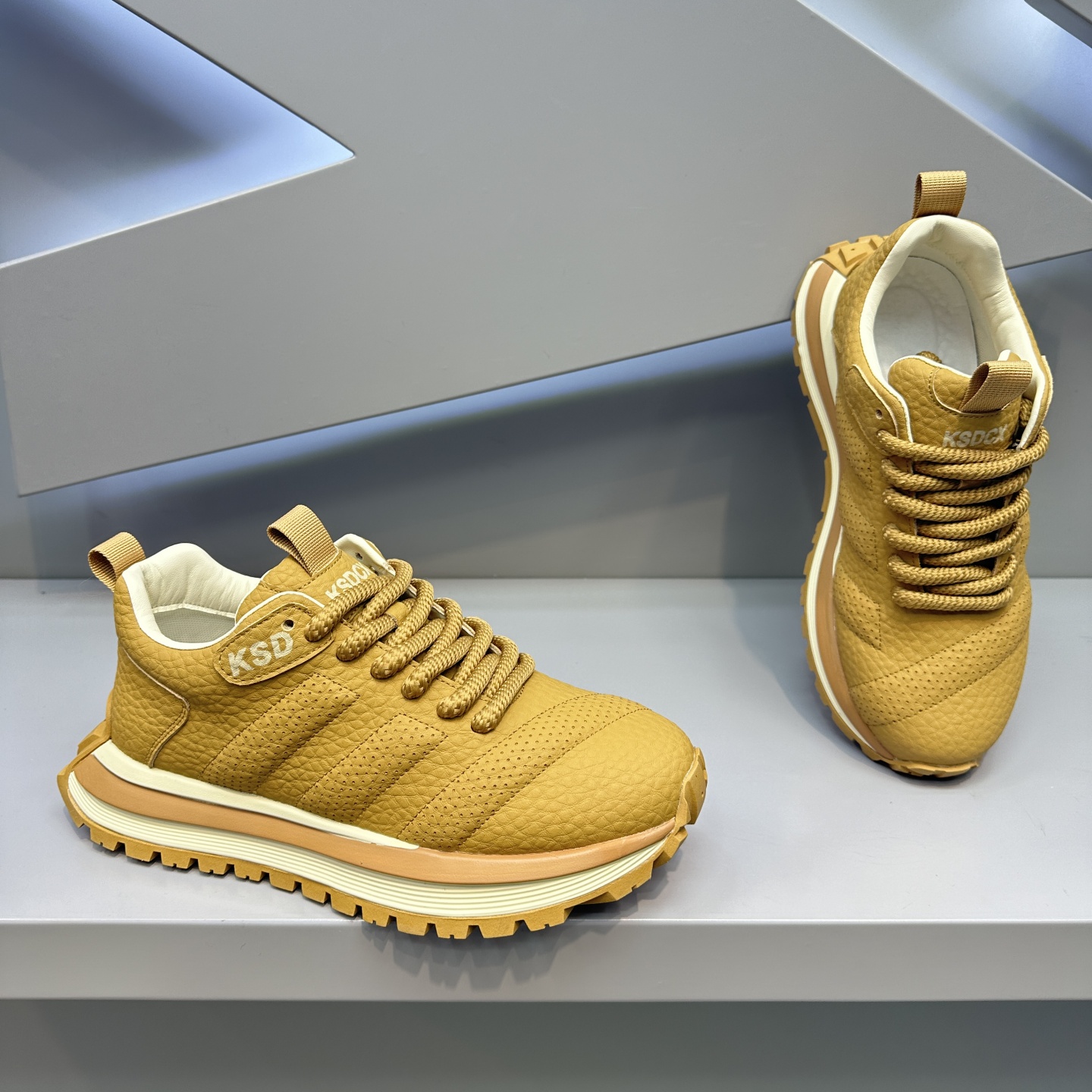 潮鞋单棉加绒增高厚底休闲鞋男鞋