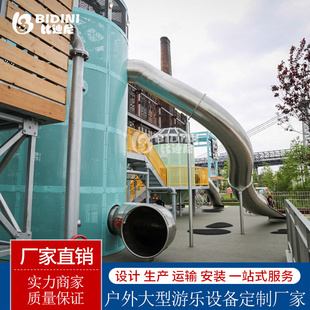 现货速发。大型户外儿童乐园广场游乐场设备室内外拓展攀爬架不锈