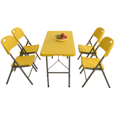 户外塑料折叠摆摊长条桌子便携式