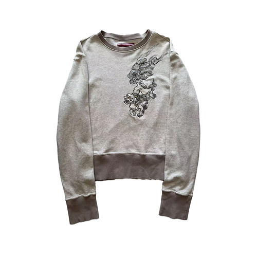 Beauty:Beast ss96 dragonembroidered crewneck龙纹刺绣圆领卫衣