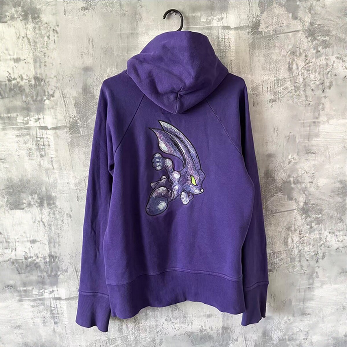 Beauty:Beast overdrive hoodie 超速黑暗骑士紫色连帽卫衣