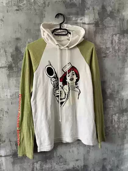 Beauty:Beast 99Aw Nurse Blood Honey Ragalan Hoodie Sweatshirt