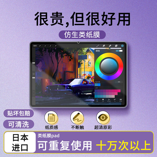 【可重复使用】高清类纸膜可磁吸