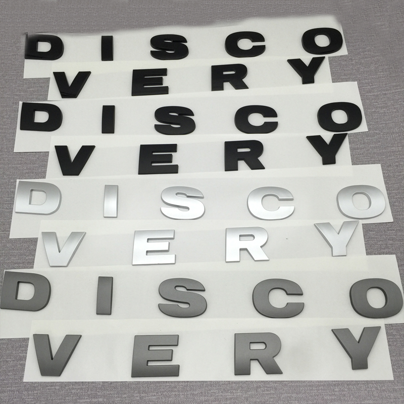 发现4车标前车头机盖DISCOVERY英文标志后车尾箱SDV6字母改装