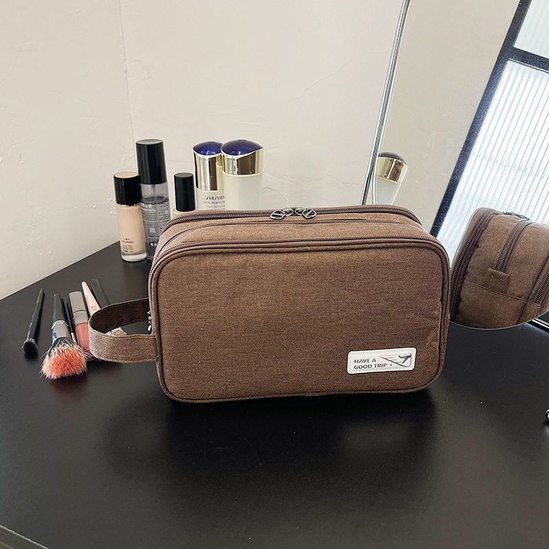 新款男女通用化妆包出差旅行露营随身防水洗漱包护肤品收纳包袋布,收纳整理,化妆包,淘宝优惠券,粉丝福利购,淘宝优惠卷