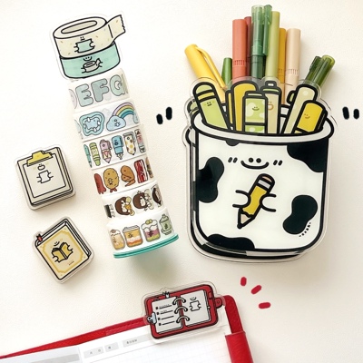可爱笔筒个性xxkk炫炫酷酷原创
