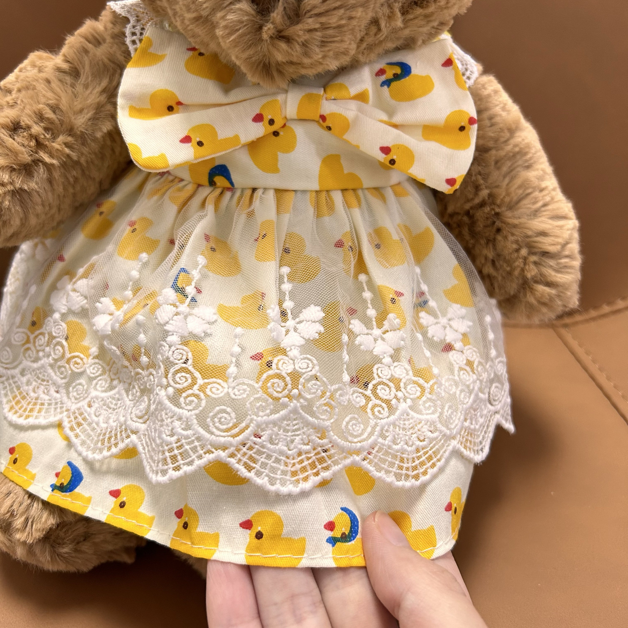 仅娃衣】巴塞罗熊衣服jelly36cmcat小熊背带裤中号莉娜熊30cm娃衣