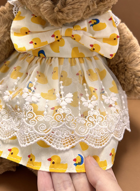 仅娃衣】巴塞罗熊衣服jelly36cmcat小熊背带裤中号莉娜熊30cm娃衣