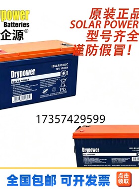 美国DRYPOWER蓄电池SOLAR POWER系列12SLR100/200DC全型号仓