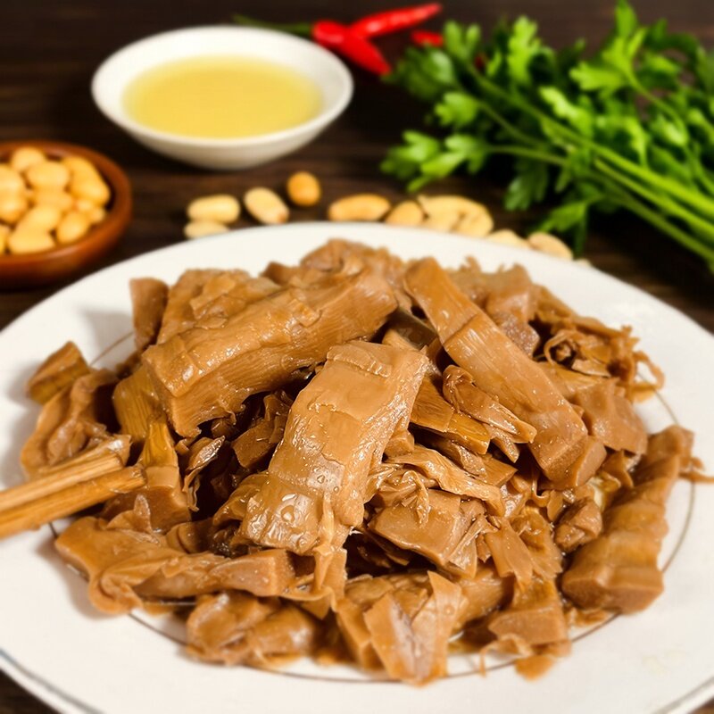 奉化油焖笋新鲜烤笋150g即食包装图片
